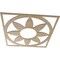 Ekena Millwork Blume Wood Fretwork Pierced Ceiling Medallion, Birch, 30"OD x 10 3/8"ID x 1/4"T CMWP30X30X0250BLBI - alternate 4